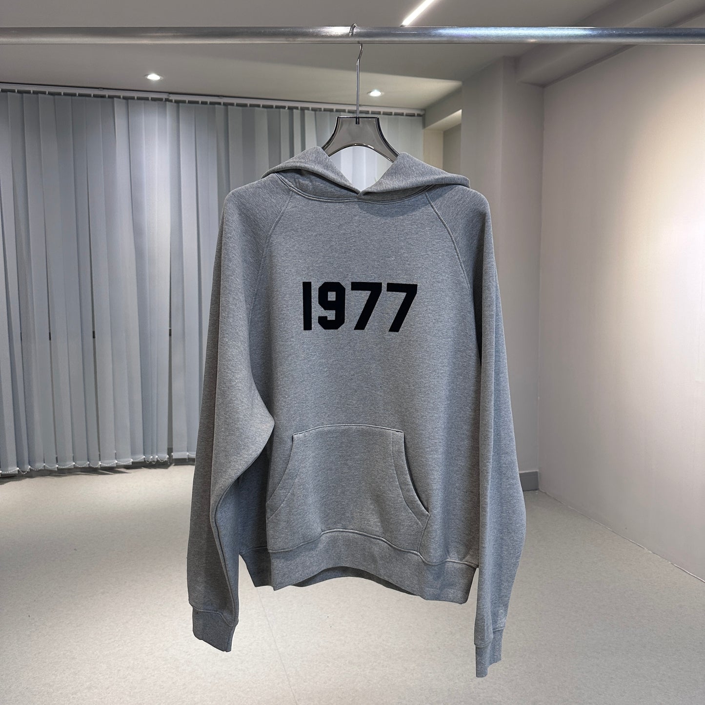 Wholesale High Quality 100% Cotton Hoodies Sweatshirts Oversized Flock Printing Heavyweight Fleece Ess Original Men Hoodie