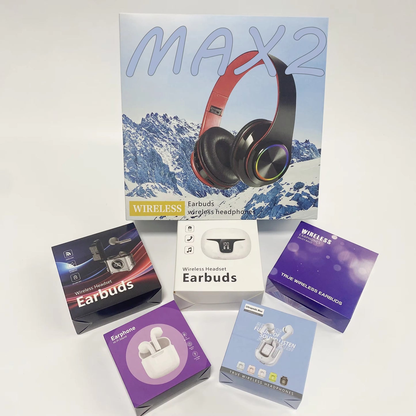 Factory Wholesale USA EU Warehouse Air Earbuds Wireless ANC TWS Earphone-Marc