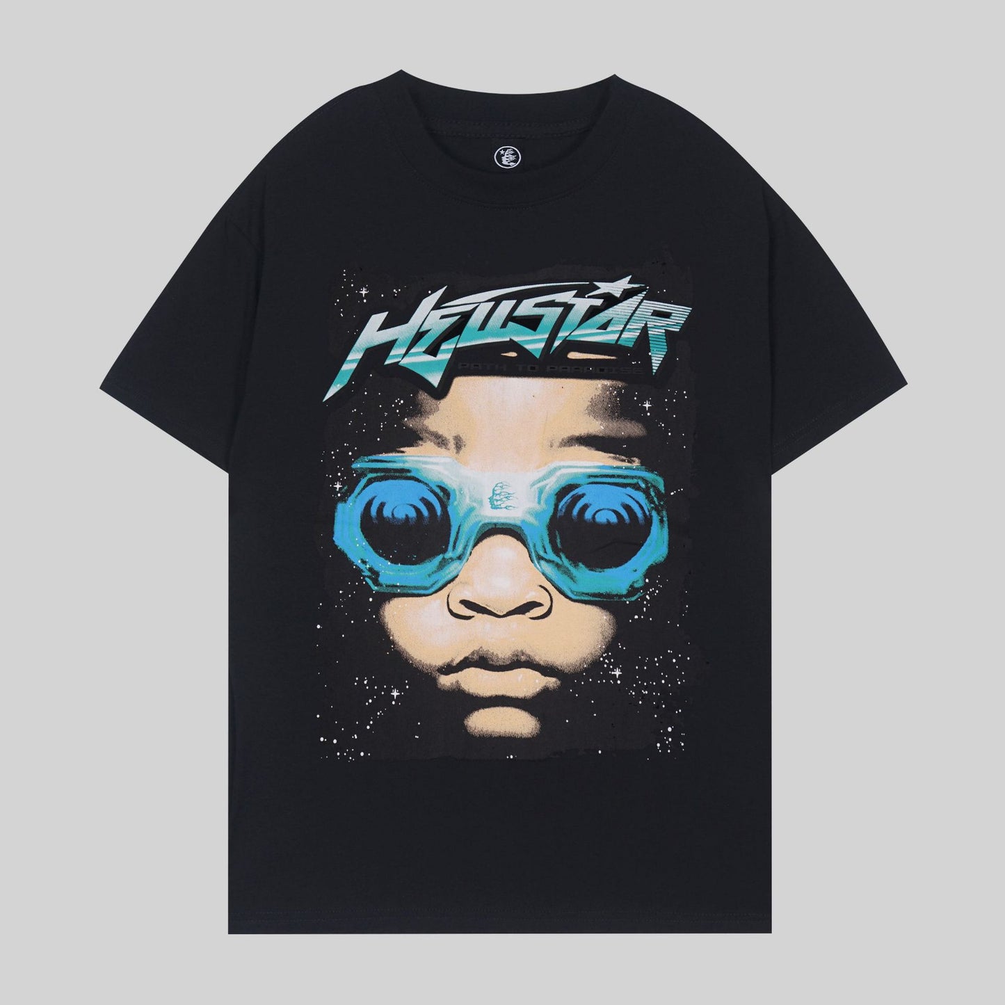 Hell t shirt star top quality Street Wear NFC Oversized Drop Shoulder Mens Short Sleeve Vintage Printed T Shirt For Men Women