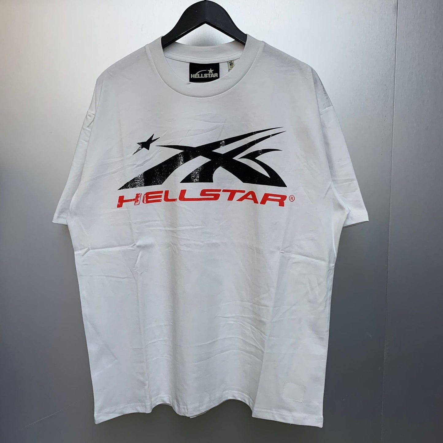 Factory Wholesale Hell t shirt star with NFC top quality Street Wear Oversized Vintage Printed T Shirt