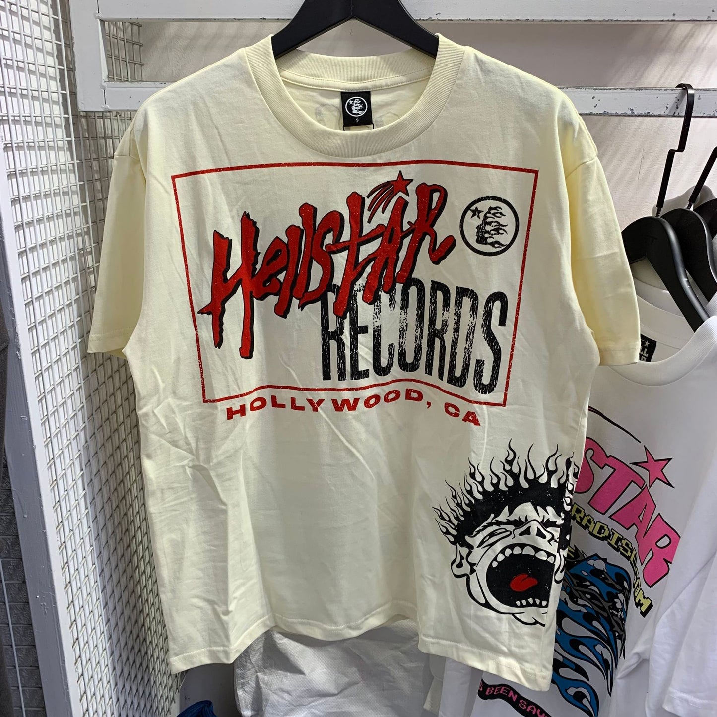 Hell t shirt star top quality Street Wear NFC Oversized Drop Shoulder Mens Short Sleeve Vintage Printed T Shirt For Men Women