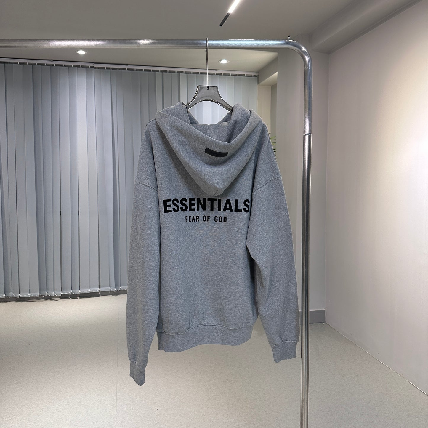 Wholesale High Quality 100% Cotton Hoodies Sweatshirts Oversized Flock Printing Heavyweight Fleece Ess Original Men Hoodie