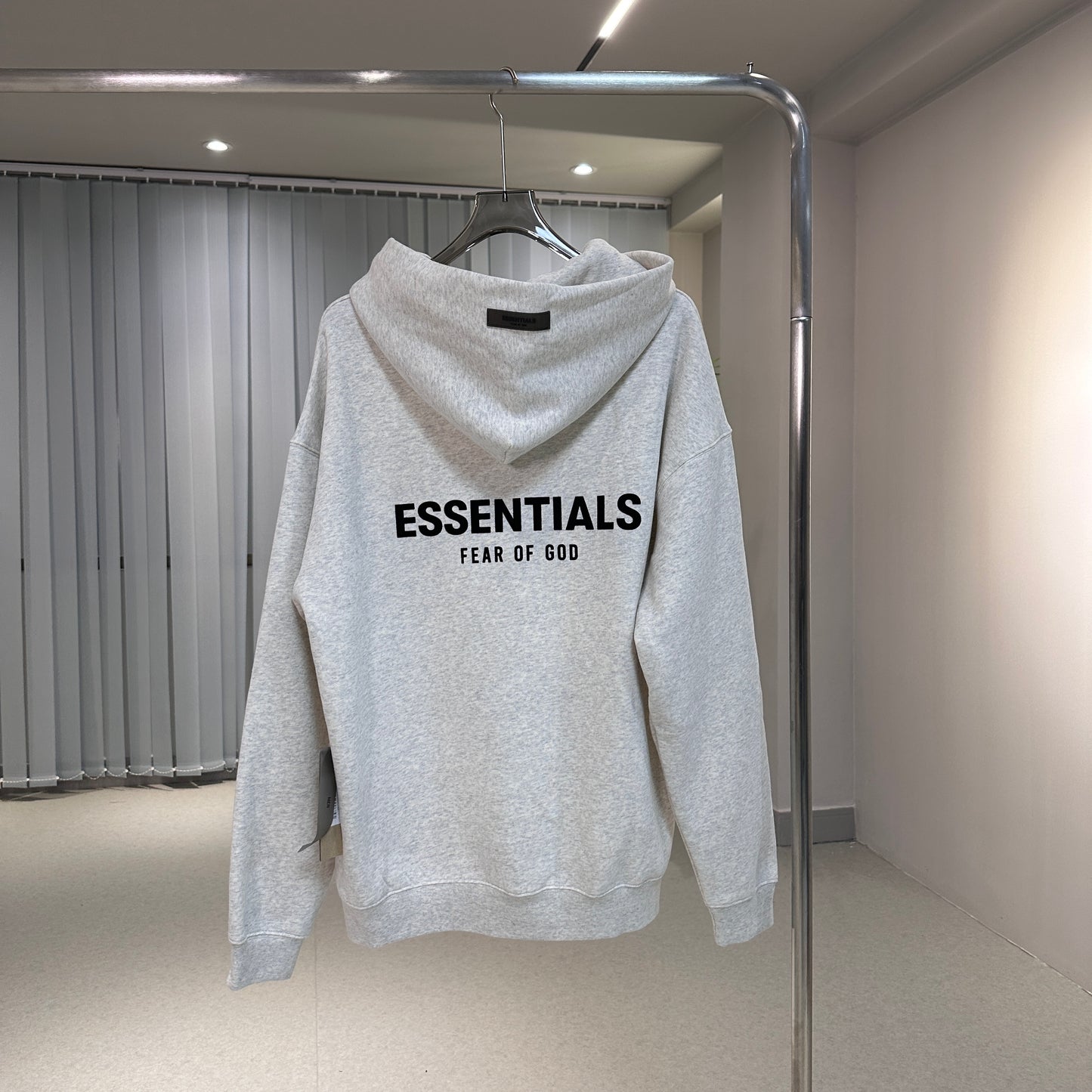 Wholesale High Quality 100% Cotton Hoodies Sweatshirts Oversized Flock Printing Heavyweight Fleece Ess Original Men Hoodie