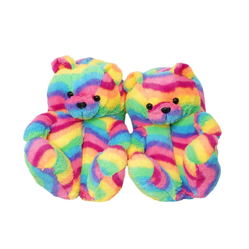 Luxury Wholesale Factory Teddy bear house cotton shoes For Kids