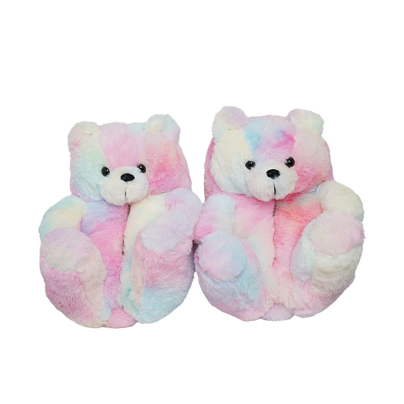 Luxury Wholesale Factory Teddy bear house cotton shoes For Kids