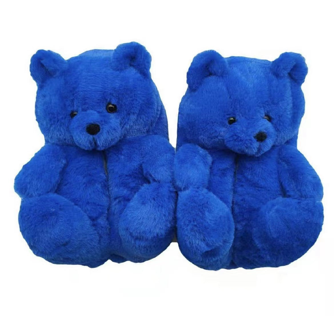 Winter warm indoor women slippers fashionable teddy bear slipper for adults and kids