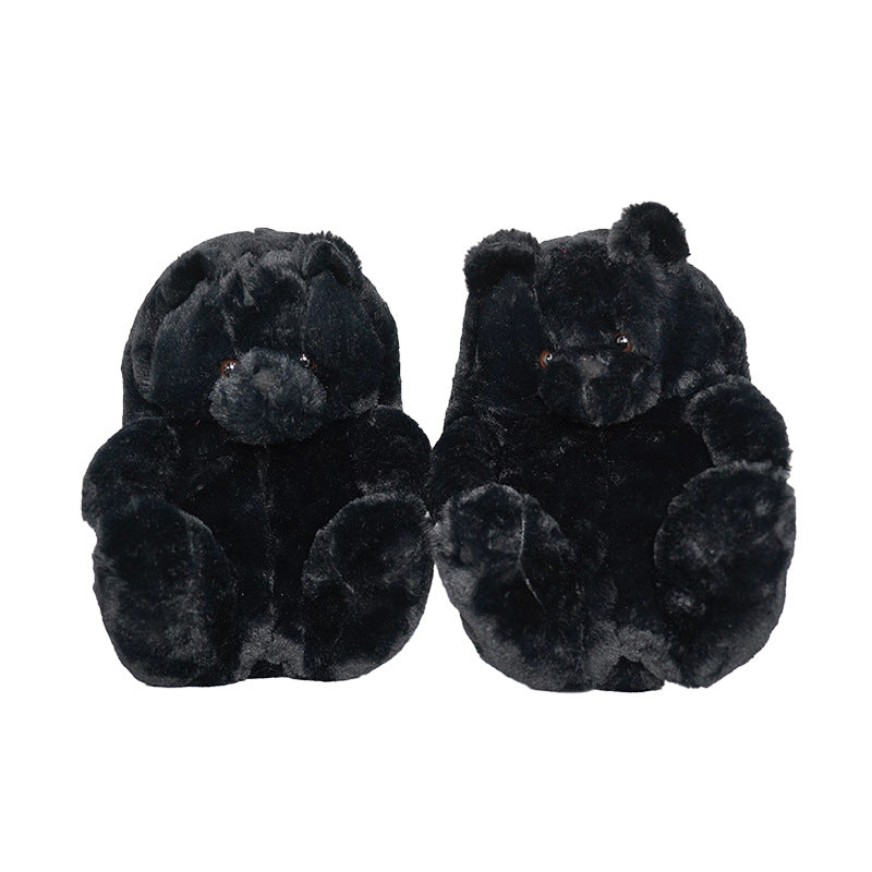 Luxury Wholesale Factory Teddy bear house cotton shoes For Kids