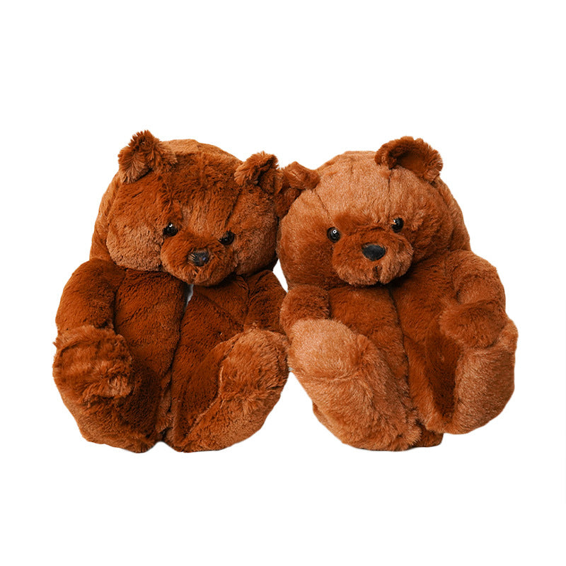 Luxury Wholesale Factory Teddy bear house cotton shoes For Kids