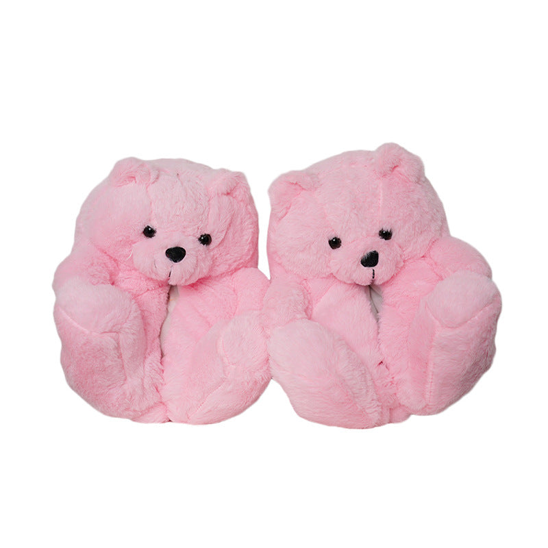 Luxury Wholesale Factory Teddy bear house cotton shoes For Kids