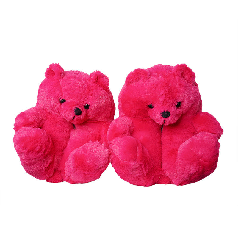 Luxury Wholesale Factory Teddy bear house cotton shoes For Kids