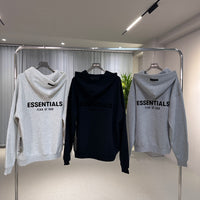 Wholesale High Quality 100% Cotton Hoodies Sweatshirts Oversized Flock Printing Heavyweight Fleece Ess Original Men Hoodie