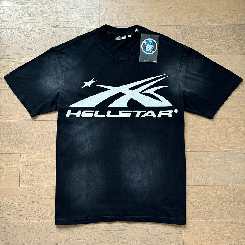 Hell t shirt star top quality Street Wear NFC Oversized Drop Shoulder Mens Short Sleeve Vintage Printed T Shirt For Men Women