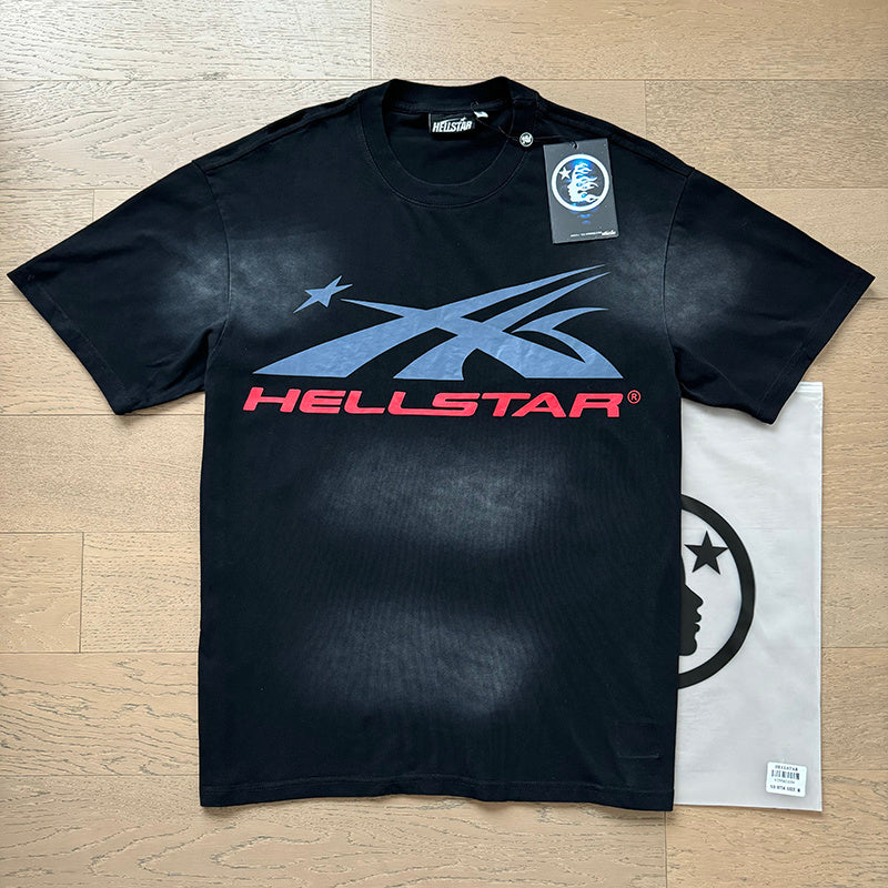 Hell t shirt star top quality Street Wear NFC Oversized Drop Shoulder Mens Short Sleeve Vintage Printed T Shirt For Men Women