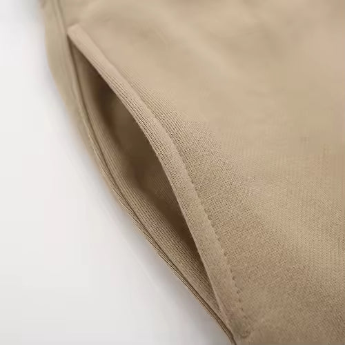 Men's Essentials Drawstring Sweat Shorts, Oversized Cotton Casual Streetwear Shorts for Summer