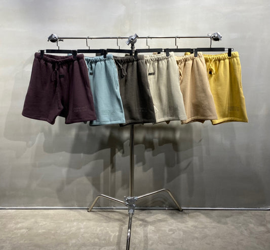 High Quality Casual Hip Hop Men'S Shorts Ess Shorts Summer Cotton Running Streetwear Shorts for Men