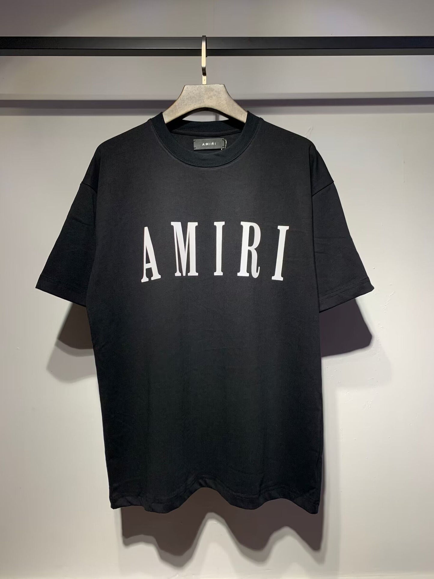 Men's AMIRI Style Graphic Oversized T-Shirt Y2K Streetwear Cotton Short Sleeve Tee