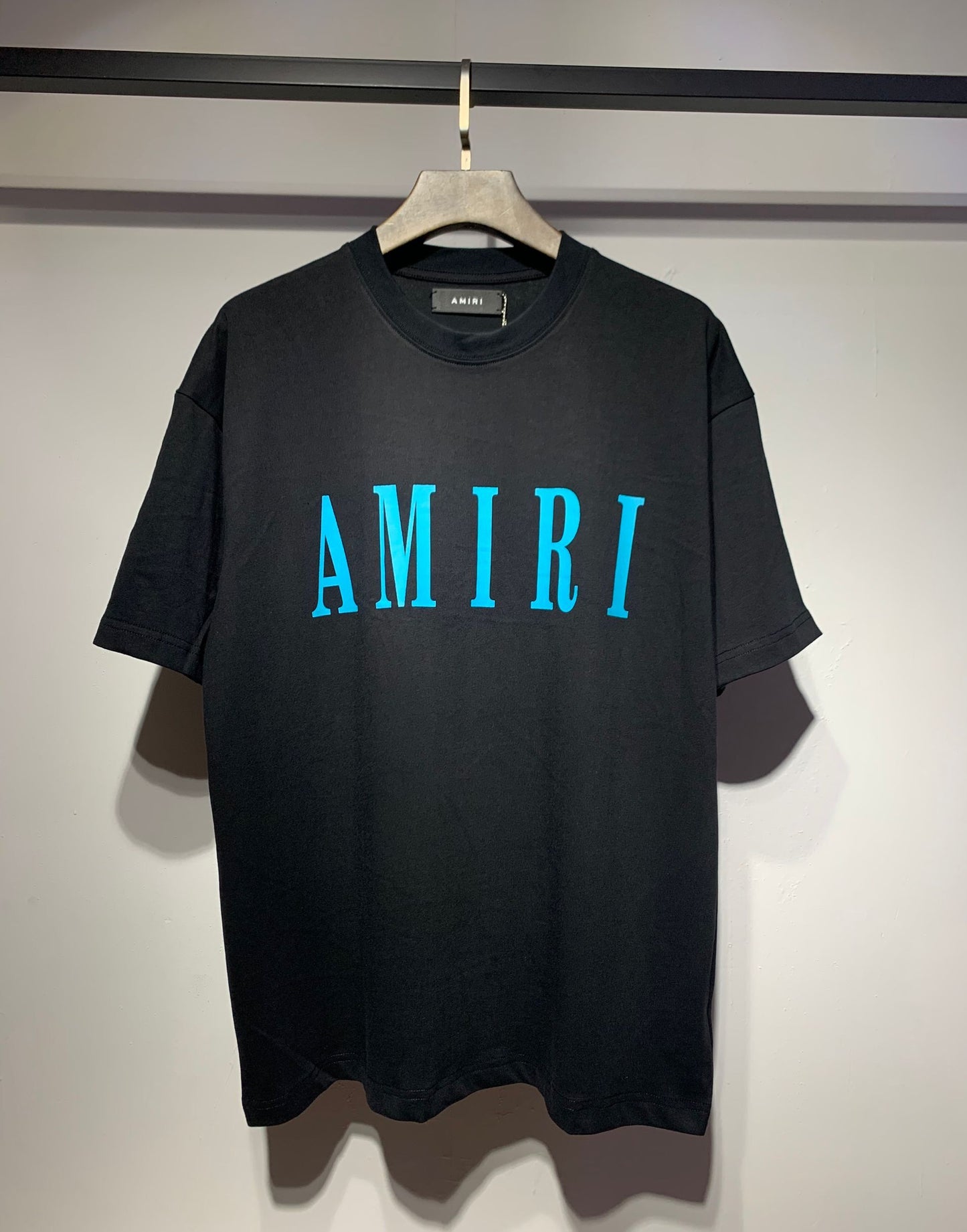Men's AMIRI Style Graphic Oversized T-Shirt Y2K Streetwear Cotton Short Sleeve Tee