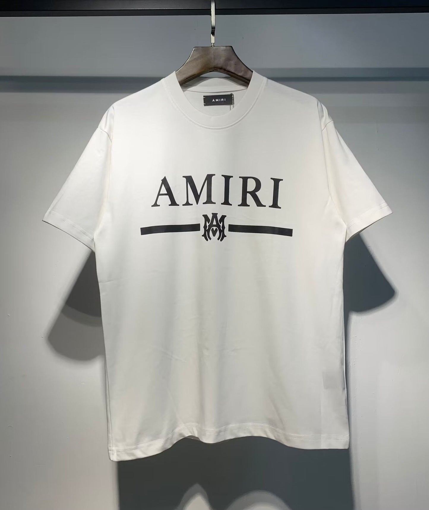 Men's AMIRI Style Graphic Oversized T-Shirt Y2K Streetwear Cotton Short Sleeve Tee