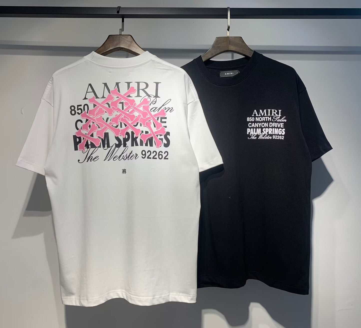 Men's AMIRI Style Graphic Oversized T-Shirt Y2K Streetwear Cotton Short Sleeve Tee