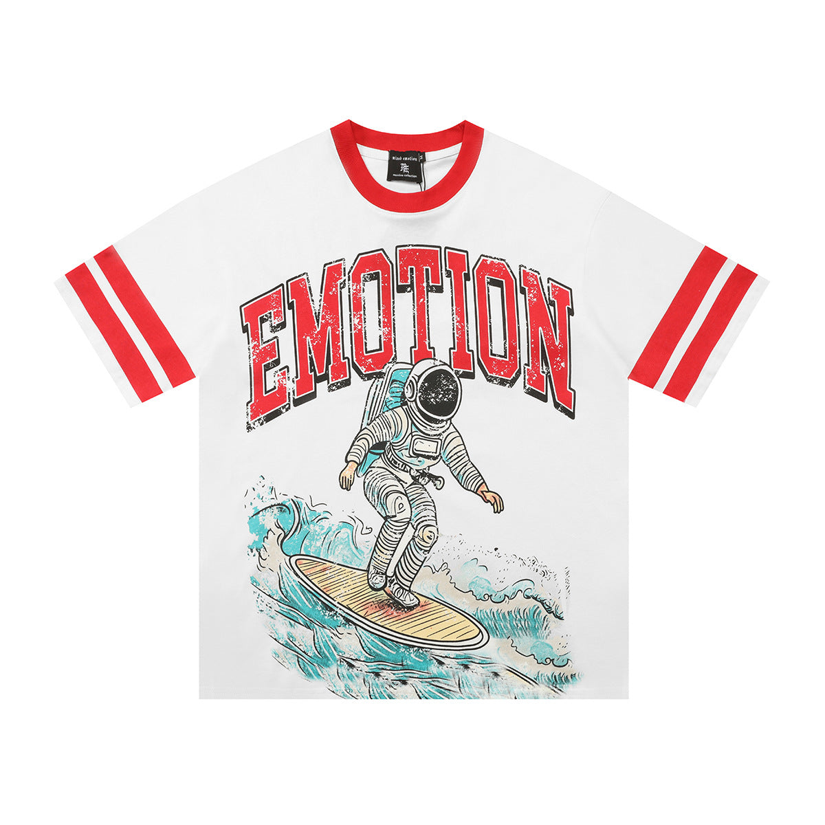 MIXED EMOTION Vintage Graphic Oversized Heavyweight T-Shirt