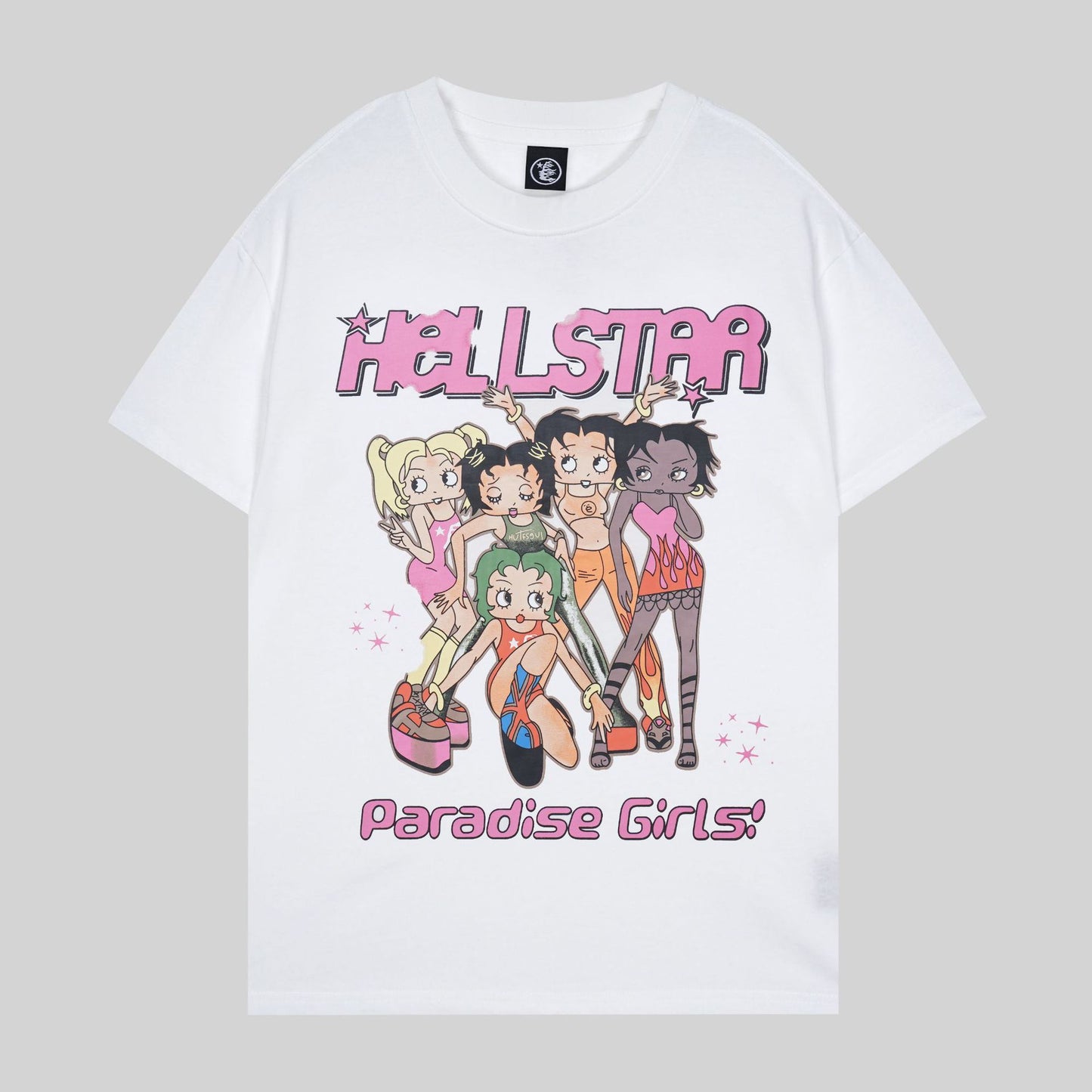 Hell t shirt star top quality Street Wear NFC Oversized Drop Shoulder Mens Short Sleeve Vintage Printed T Shirt For Men Women