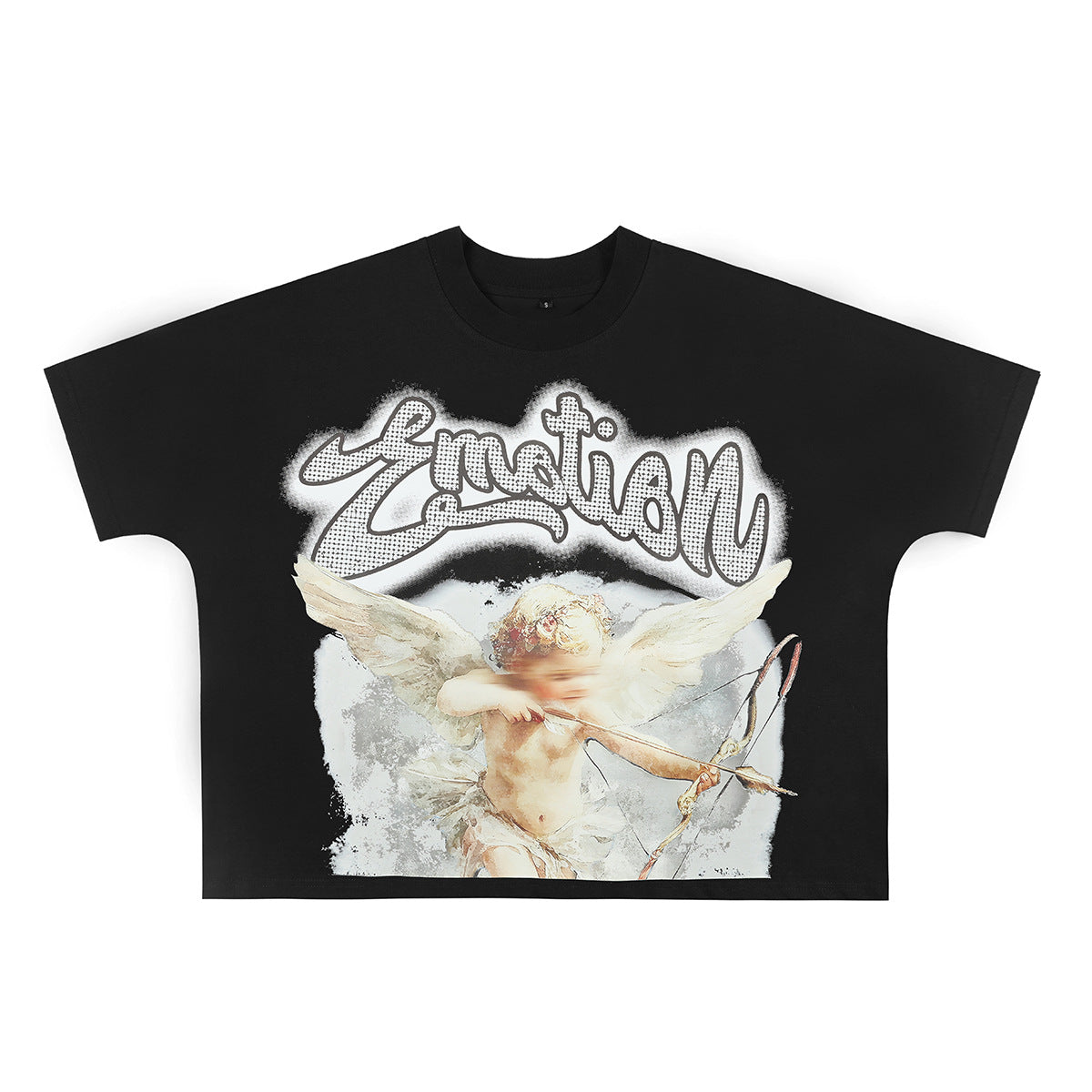 MIXED EMOTION Vintage Graphic Oversized Heavyweight T-Shirt