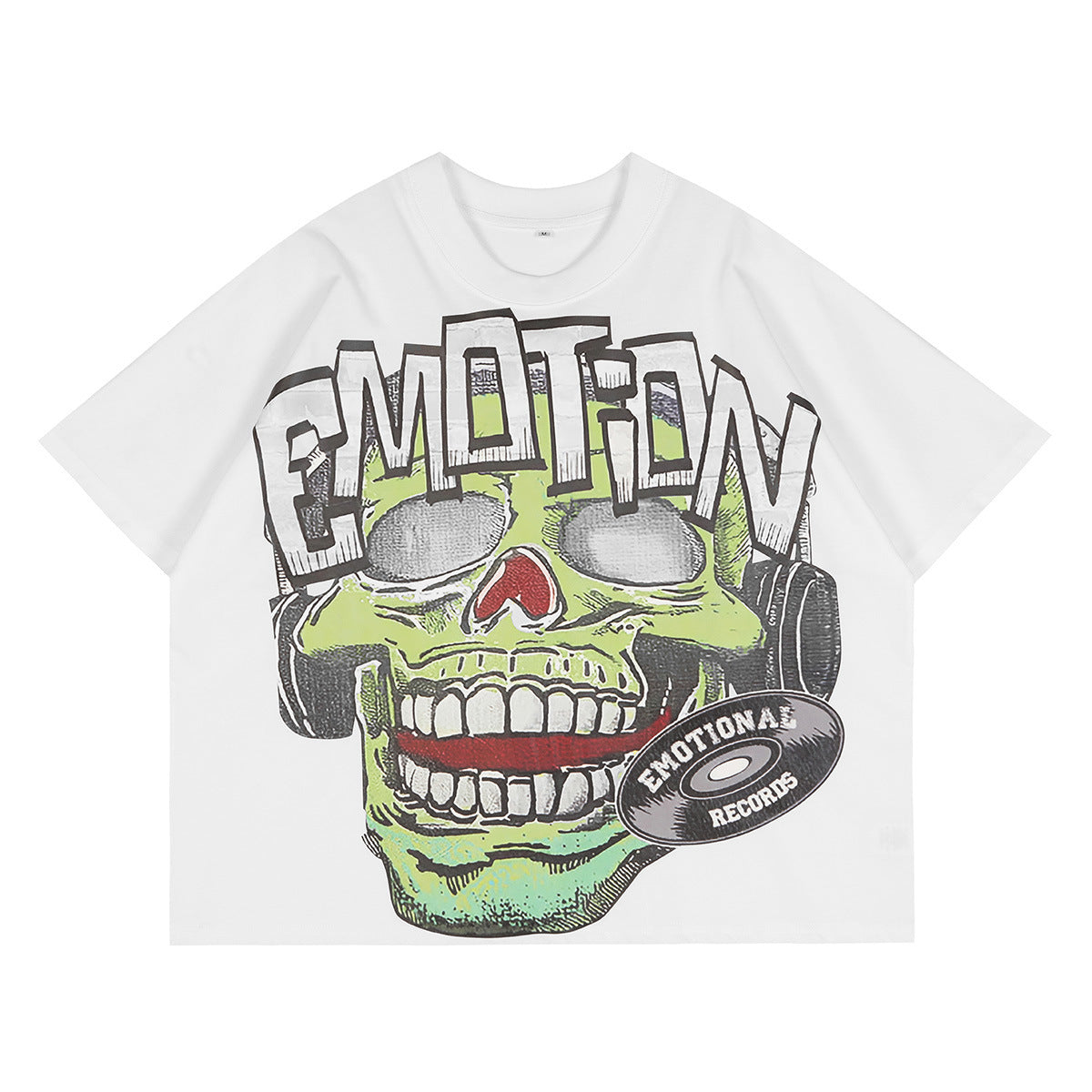 MIXED EMOTION Vintage Graphic Oversized Heavyweight T-Shirt
