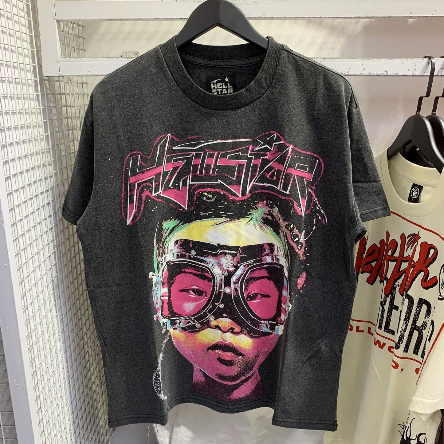 Factory Wholesale Hell t shirt star with NFC top quality Street Wear Oversized Vintage Printed T Shirt