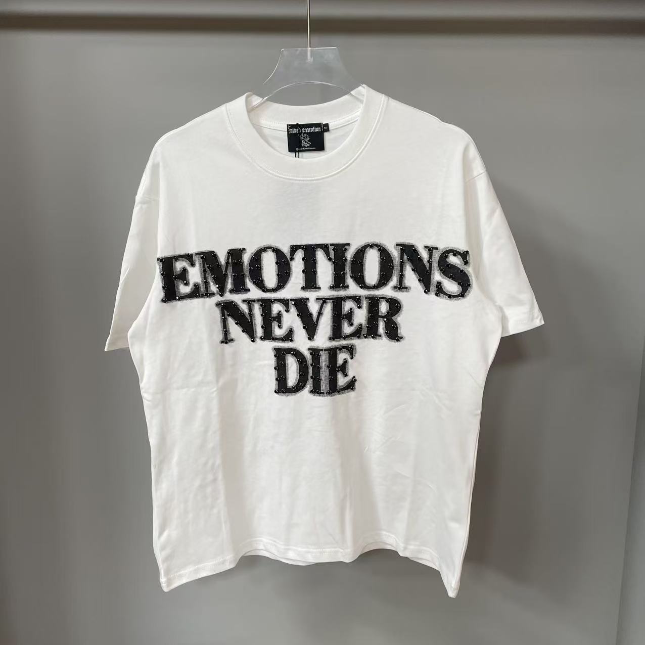 MIXED EMOTION Vintage Graphic Oversized Heavyweight T-Shirt