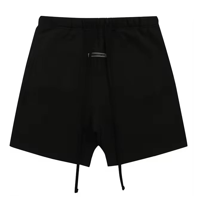 Men's Essentials Drawstring Sweat Shorts, Oversized Cotton Casual Streetwear Shorts for Summer