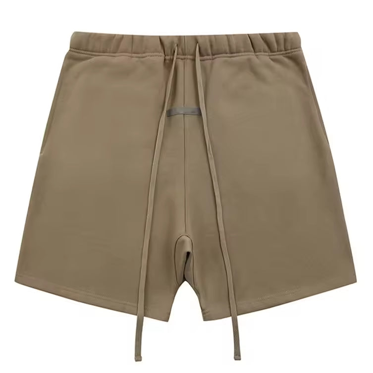 Men's Essentials Drawstring Sweat Shorts, Oversized Cotton Casual Streetwear Shorts for Summer
