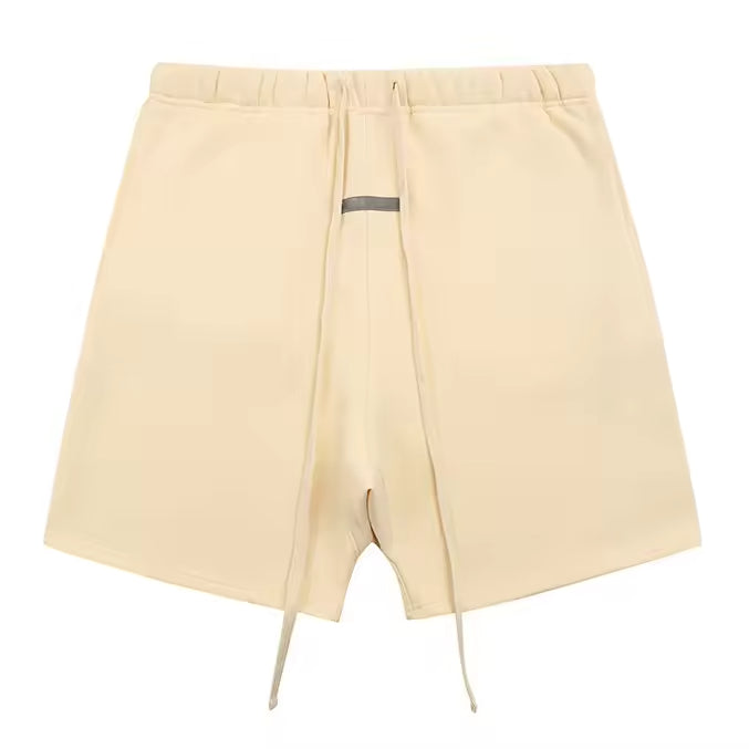 Men's Essentials Drawstring Sweat Shorts, Oversized Cotton Casual Streetwear Shorts for Summer