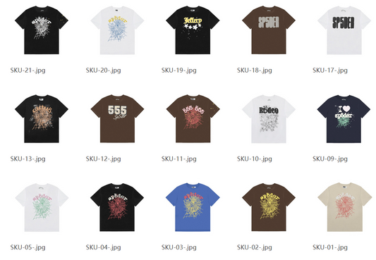 Men's Sp5der Web Graphic Oversized T-Shirt, Y2K Streetwear Cotton Short Sleeve Tee